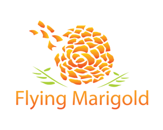 Marigold Logo - Flying Marigold Designed