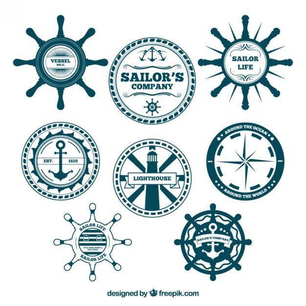 Sailor Logo - Sailor logo collection Vector | Free Download