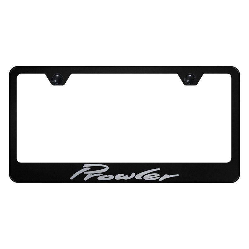 Prowler Logo - Autogold® - License Plate Frame with Laser Etched Prowler Logo