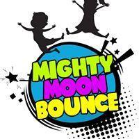 Moonbounce Logo - Mighty Moon Bounce Logo | Stellar Logos | Arabic calligraphy, Moon ...