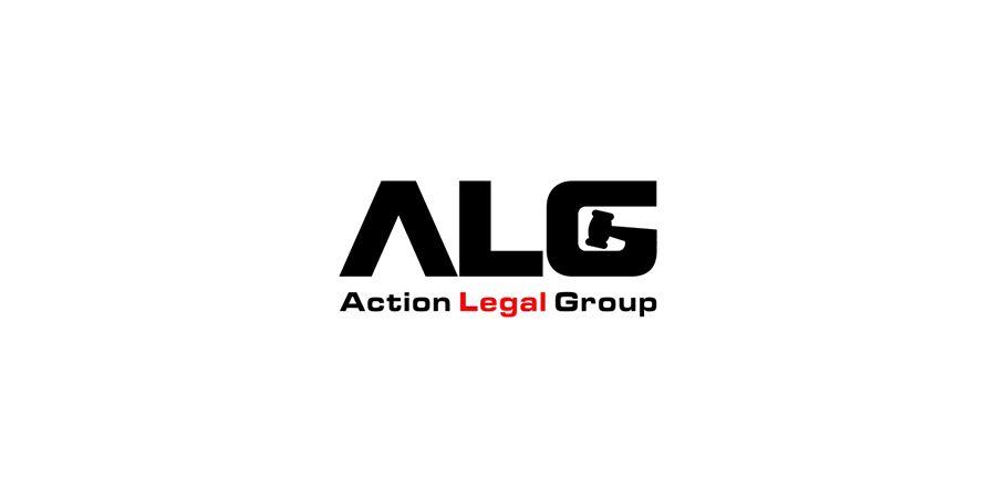 Alg Logo - Serious, Bold, Law Firm Logo Design for Action or Action Legal or