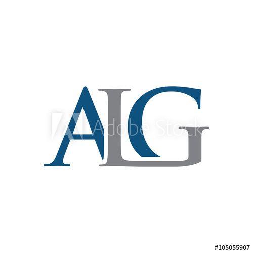 Alg Logo - initial letter logo, ALG - Buy this stock vector and explore similar ...