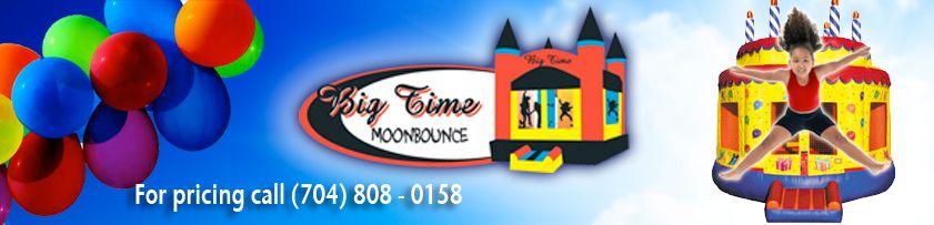 Moonbounce Logo - Big Time Moonbounce