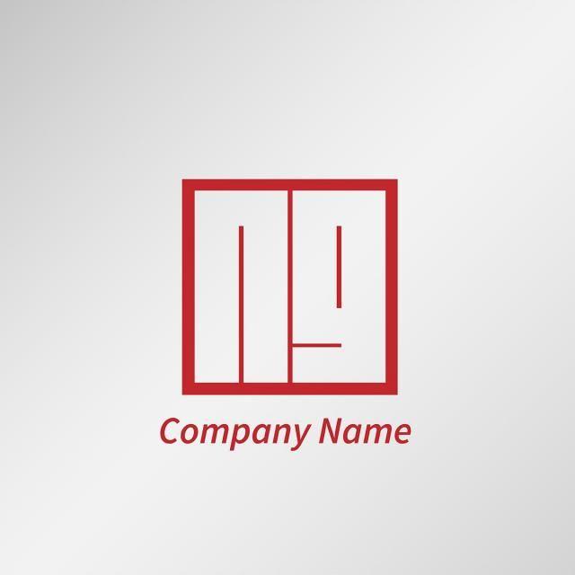 Ng Logo - Initial Letter NG Logo Template Template for Free Download on Pngtree