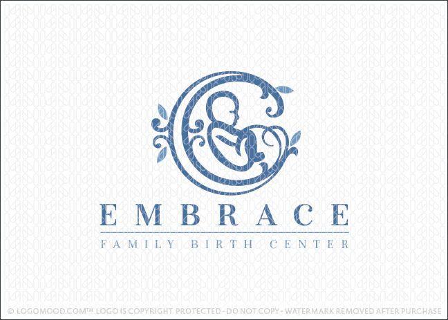 Birth Logo - Embrace Birth Center | Readymade Logos for Sale