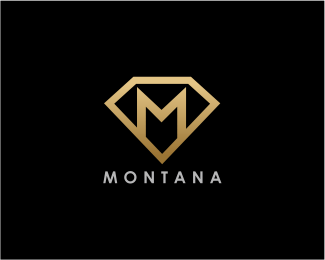 Montana Logo - Montana - M Diamond Logo Designed by danoen | BrandCrowd