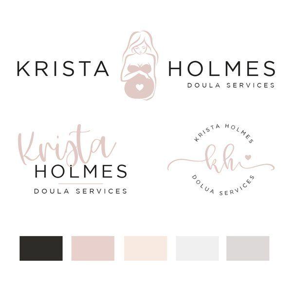 Birth Logo - Krista Holmes Logo Set