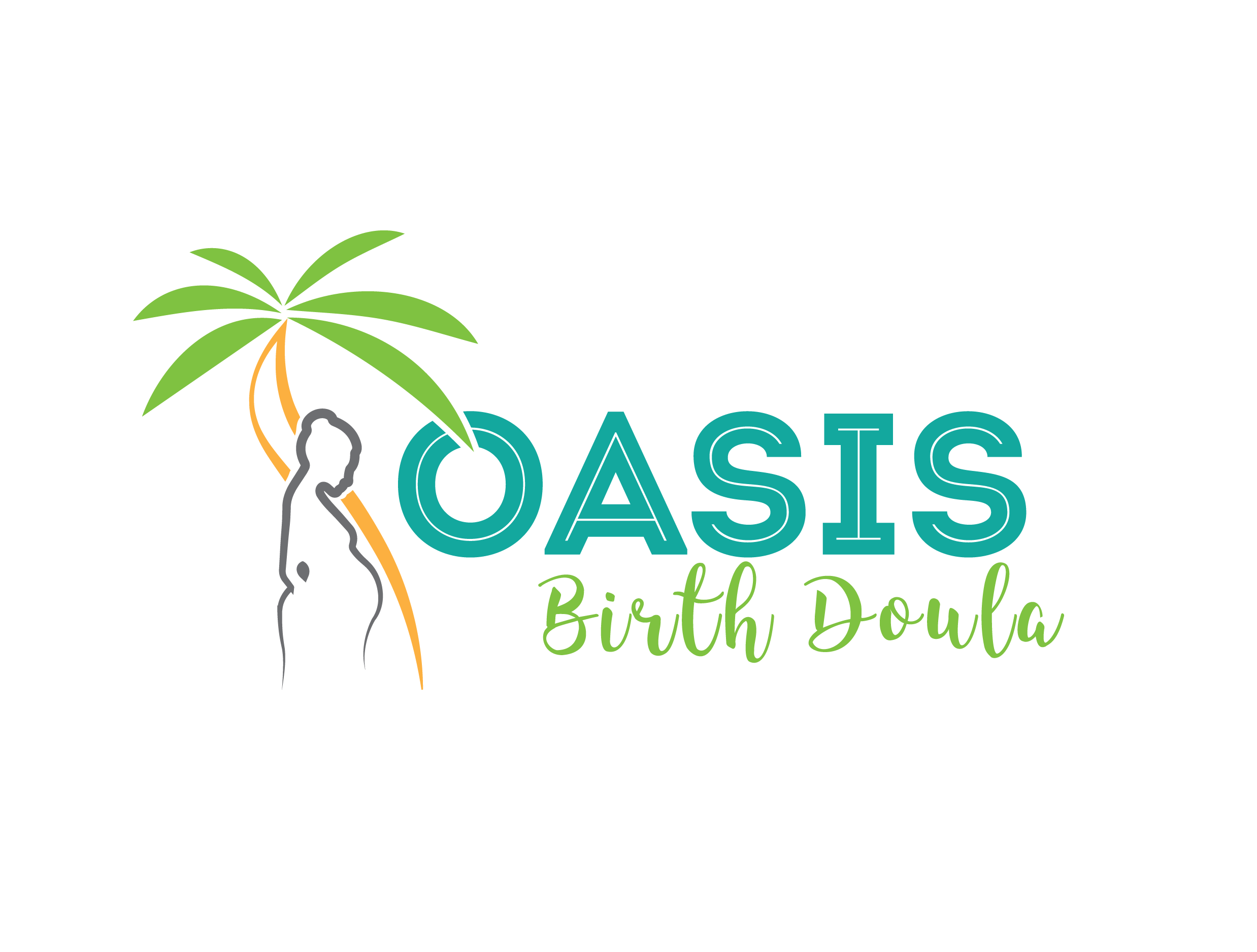 Birth Logo - Oasis Birth Doula with Fatima | Northern Virginia, DC, MD
