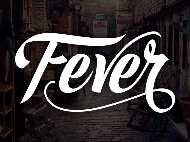 Fever Logo - Fever Lettering Logo by Mihai M. Molnar on Dribbble