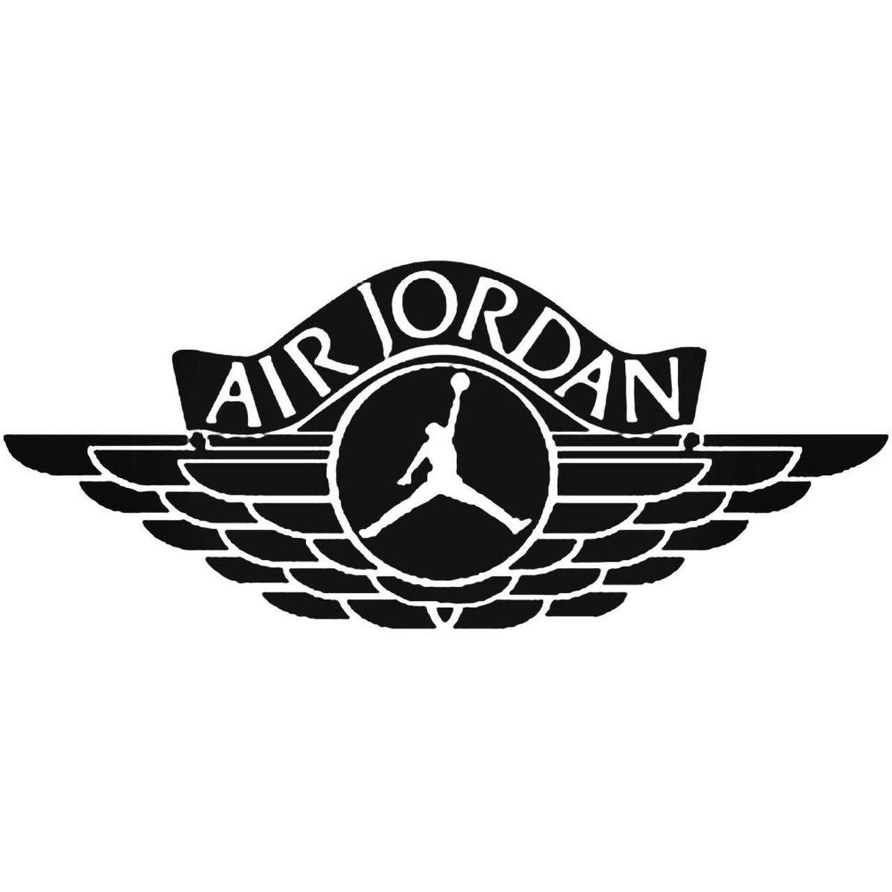 Jordasn Logo - Air Jordan Logo Decal Sticker