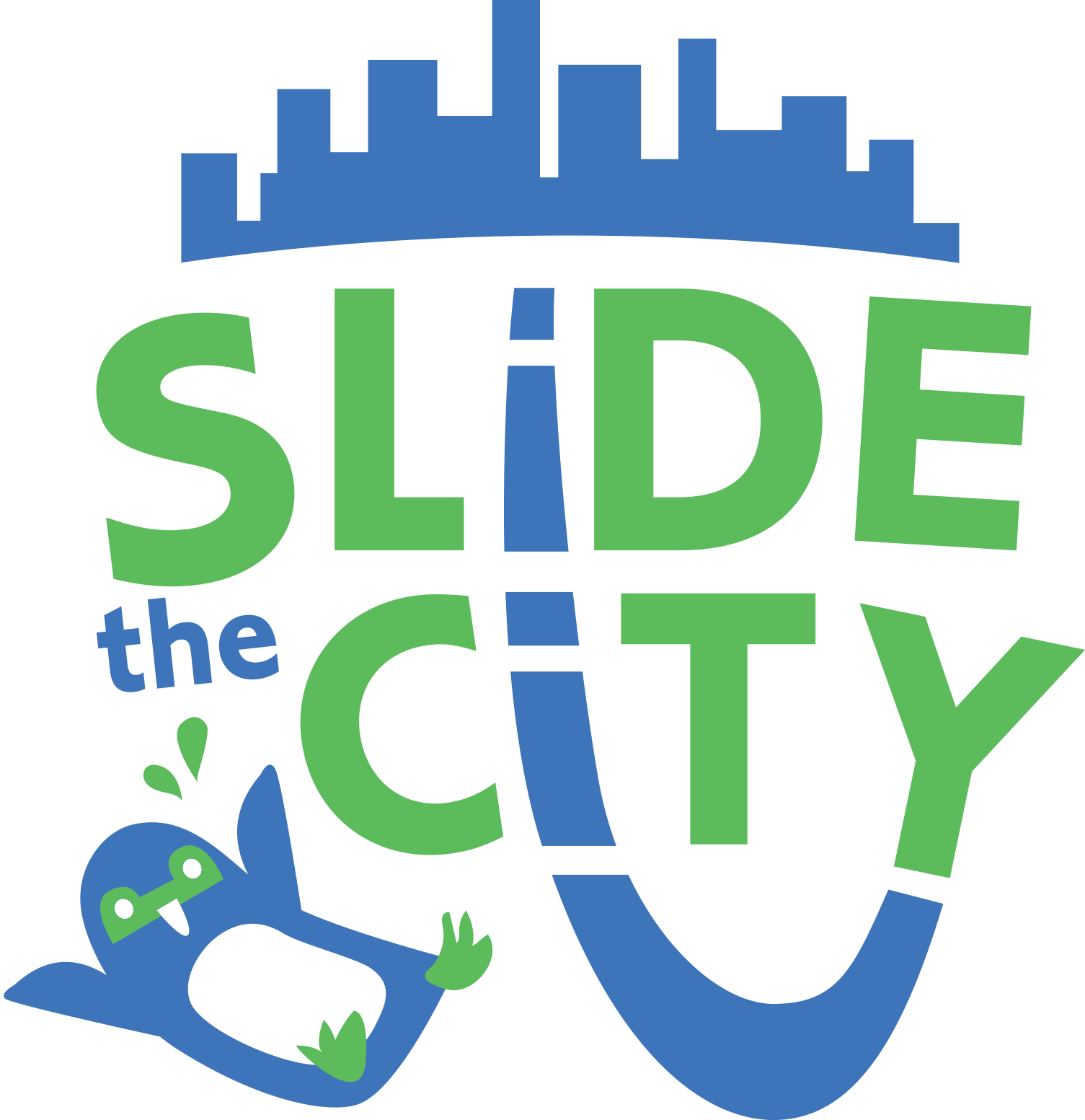 Slide Logo - Slide The City Logo Lunch Productions