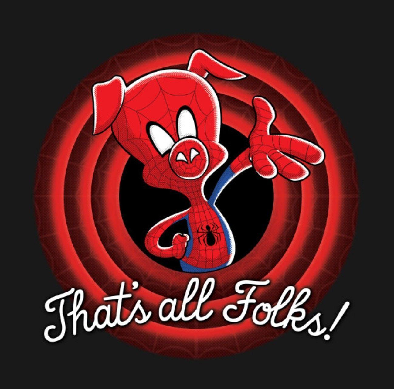 Spider-Ham Logo - Spider-Ham, Into the Spider-Verse | Avengers | Spiderman, Spiderman ...