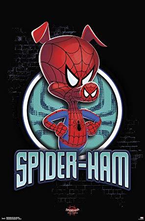 Spider-Ham Logo - Trends International Man Verse-Spider-Ham Wall Poster 22.375