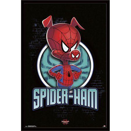 Spider-Ham Logo - Spider-Man: Spider-Verse - Spider-Ham