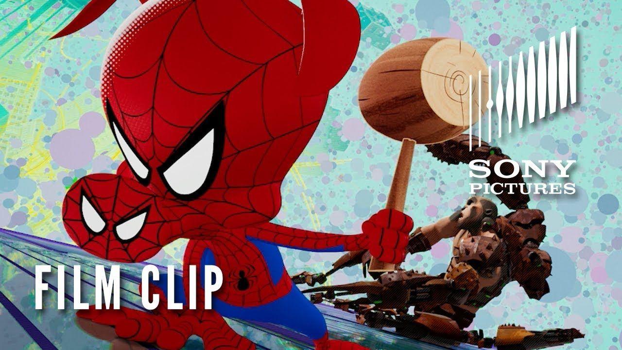 Spider-Ham Logo - SPIDER-MAN: INTO THE SPIDER-VERSE Clip - Meet Spider-Ham