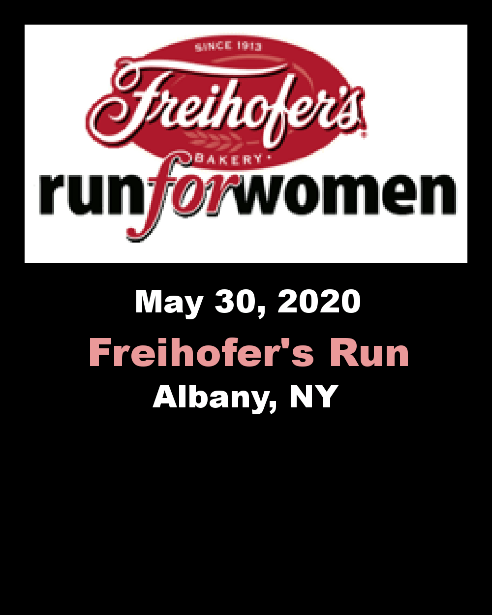 Freihofer's Logo - Freihofer's Run For Women, NY 30 2020 BEST Runs