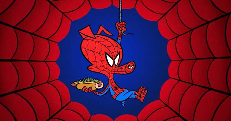 Spider-Ham Logo - Spider-Man: Into the Spider-Verse Special Features Reveal Peter ...