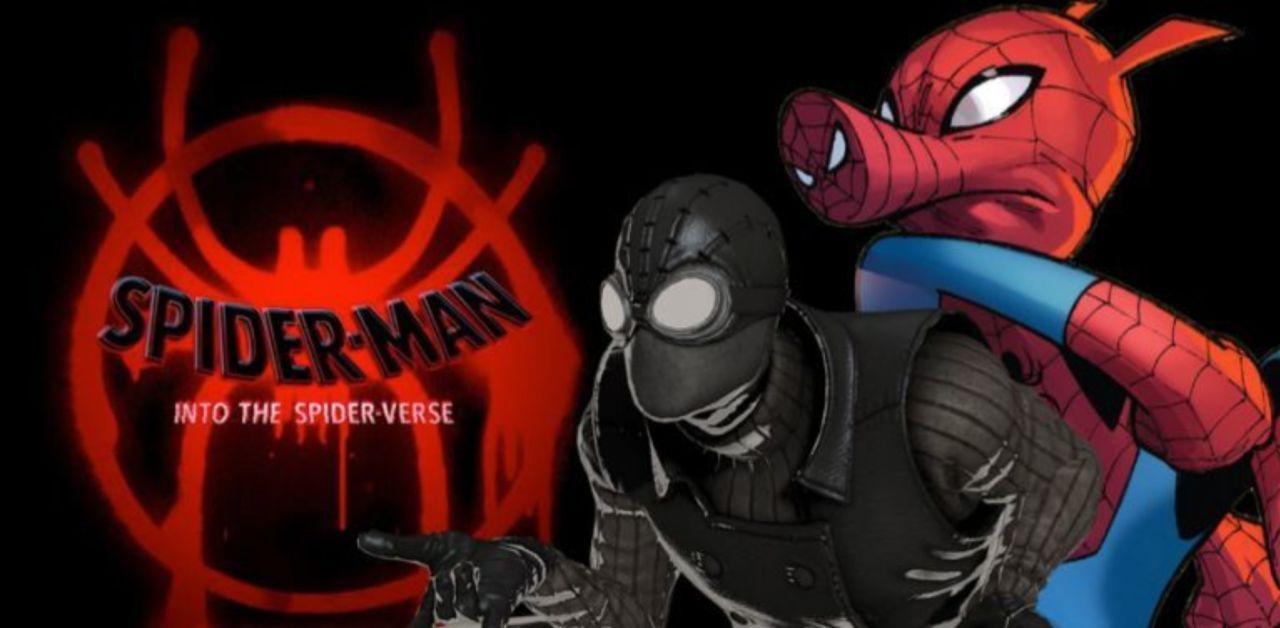 Spider-Ham Logo - Spider-Man: Into the Spider-Verse' Confirms Roles for Nicolas Cage ...