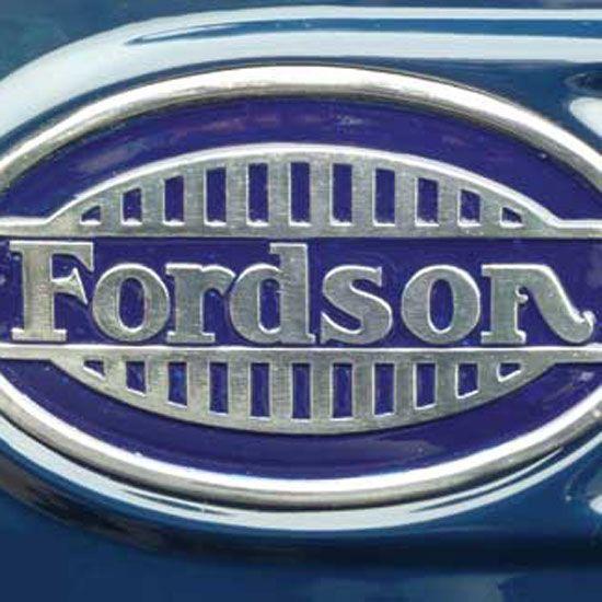 Fordson Logo - Building an Aftermarket Fordson Tractor - Tractors - Farm Collector