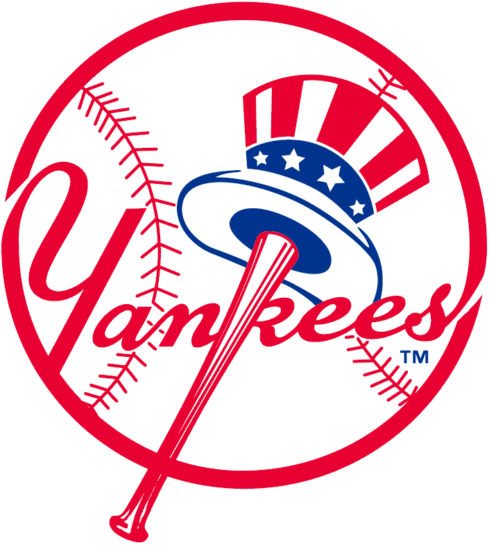 Bat Sports Logo - New York Yankees Primary Logo - American League (AL) - Chris ...