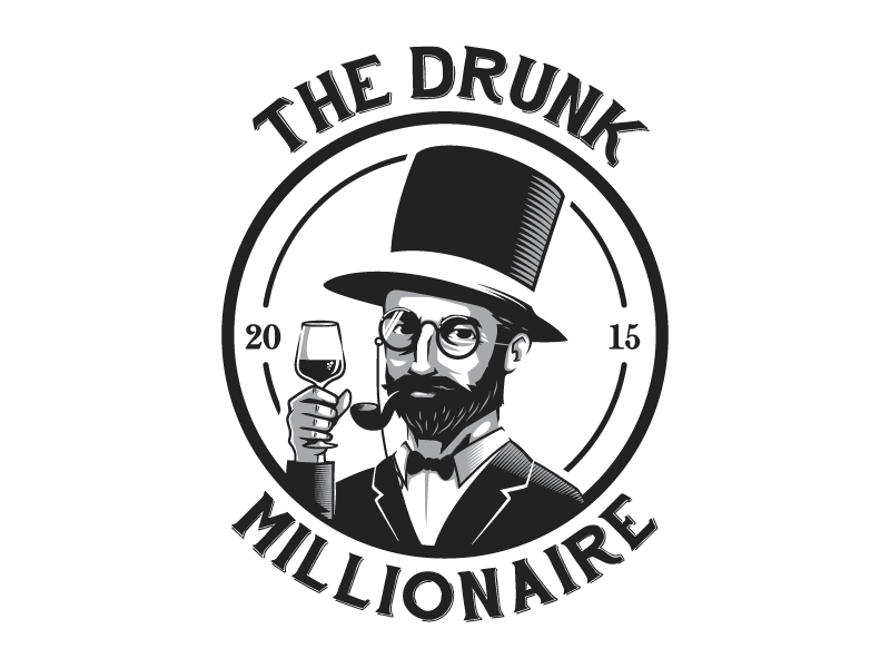 Millionaire Logo - The Drunk Millionaire Logo Design by Irvan Ramdani on Dribbble