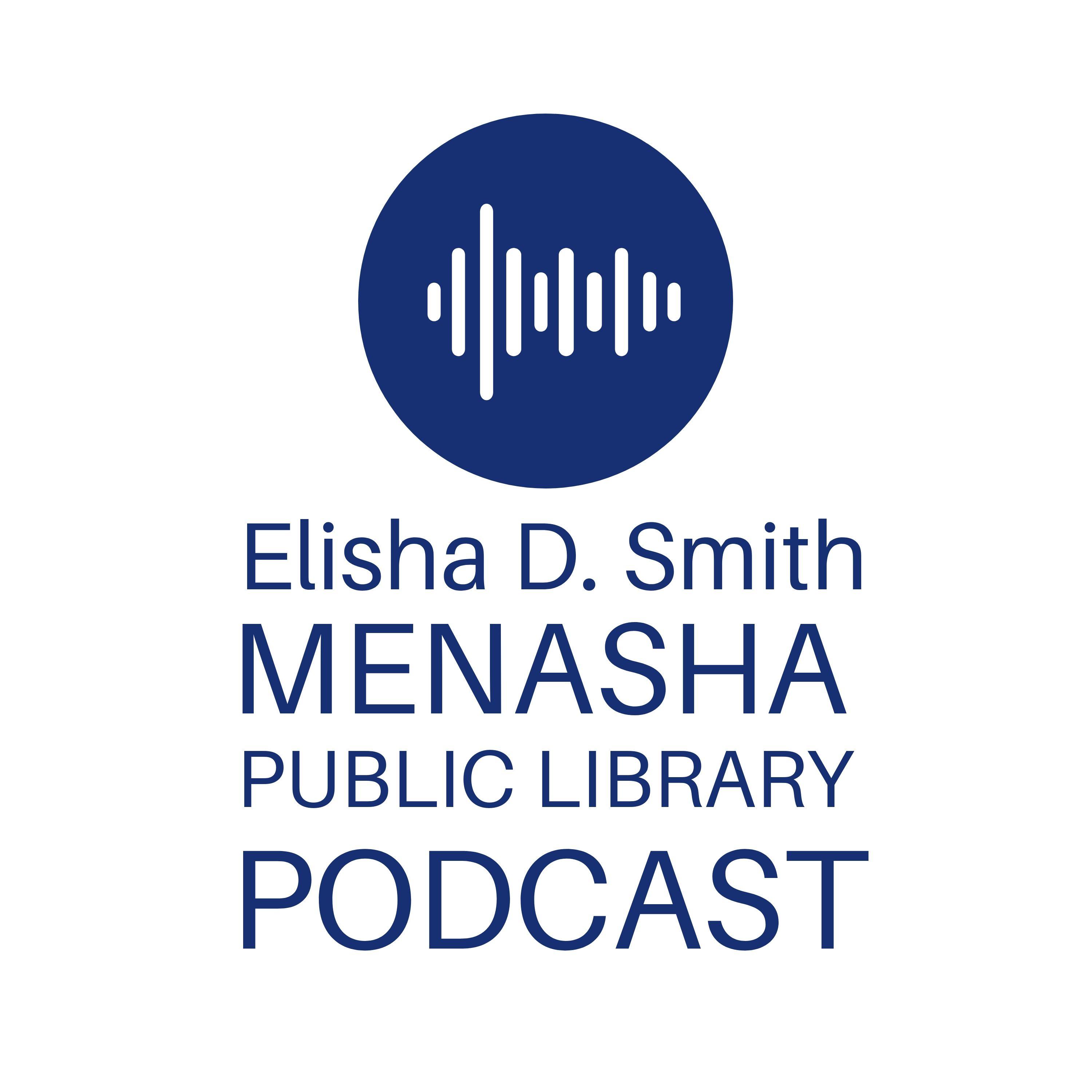 Menasha Logo - MPL Podcast. Menasha Public Library