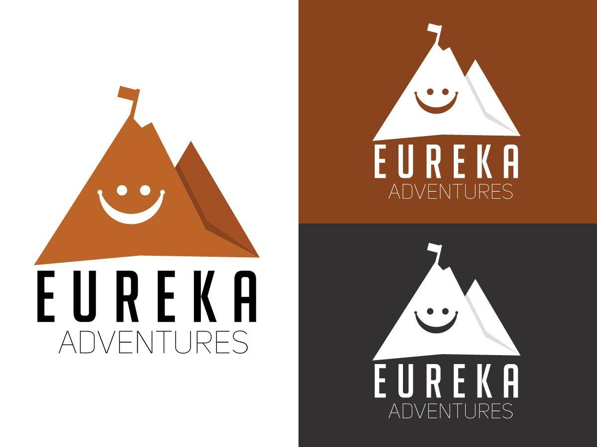 Eureka Logo - Eureka Adventures Logo Concept 1 | In Multiple Backgrounds. by ...