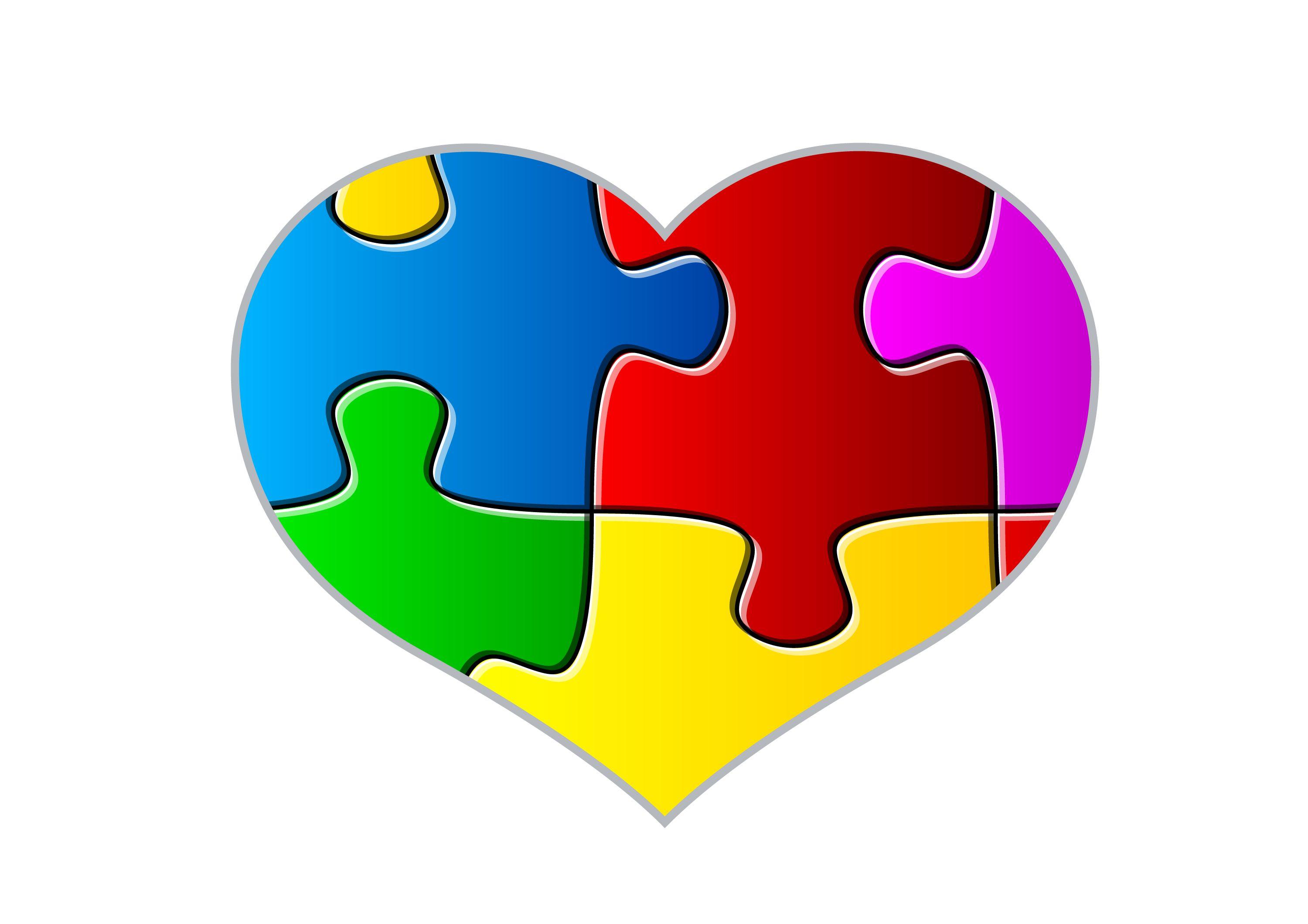 Autism Logo - Autism Heart Puzzle Piece Logo free image