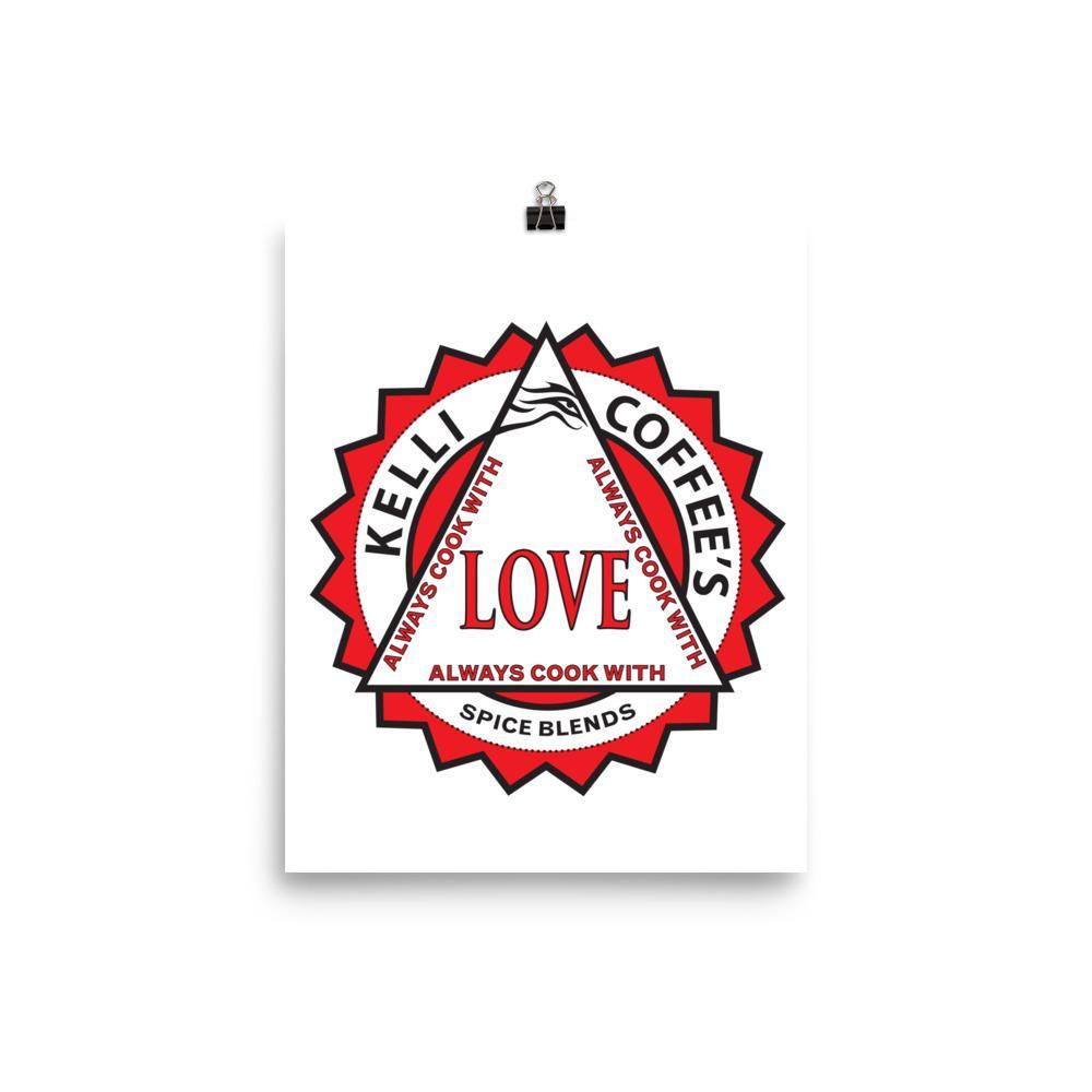 Manifestation Logo - Manifestation Logo Always CookWith Love Photo paper poster