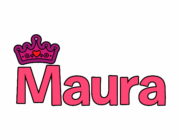 Maura Logo - Dibujo de Maura pintado por en Dibujos.net el día 02-07-17 a las 05 ...