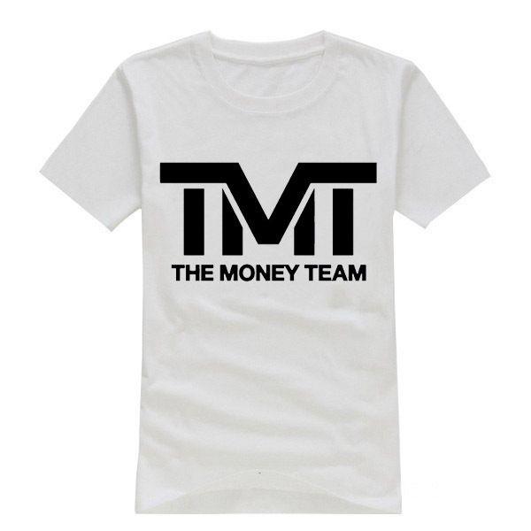 Mayweather Logo - US $60.89 |Free Shipping Clothing Floyd Mayweather The Money Team Logo T  Shirts Cotton Short Sleeve O Neck T shirts Boxing Tshirts-in T-Shirts from  ...
