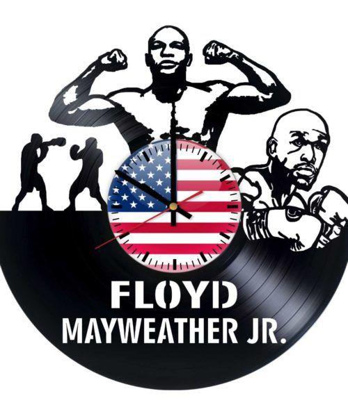 Mayweather Logo - Floyd Mayweather - VINYL CLOCKS