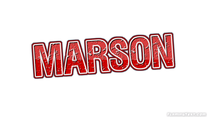 Marson Logo - France Logo. Free Logo Design Tool from Flaming Text