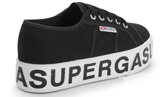 Superga Logo - Buy Superga 2790 LOGO Black - Superga