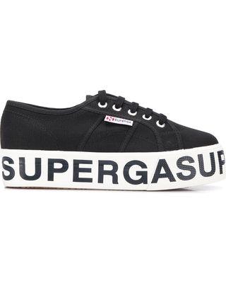Superga Logo - New Deal Alert: Superga 2790 logo sneakers - Black