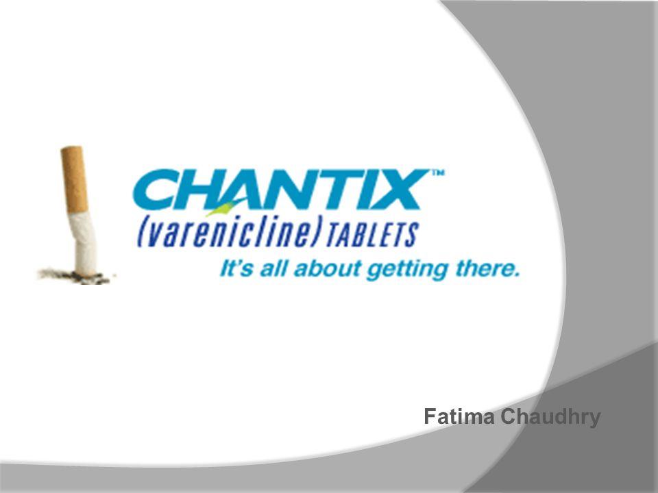 Chantix Logo - Fatima Chaudhry. Why this drug was developed According to