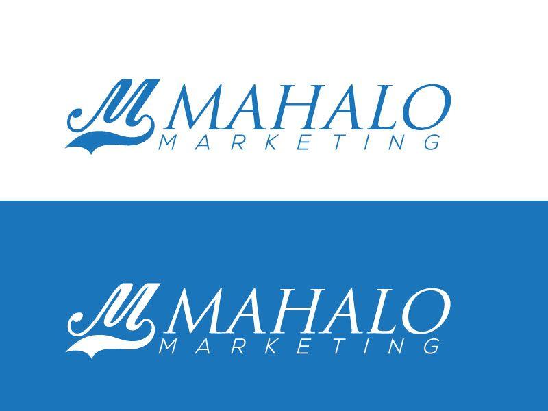 Mahalo Logo - Modern, Elegant, Marketing Logo Design for Mahalo Marketing by amlah ...