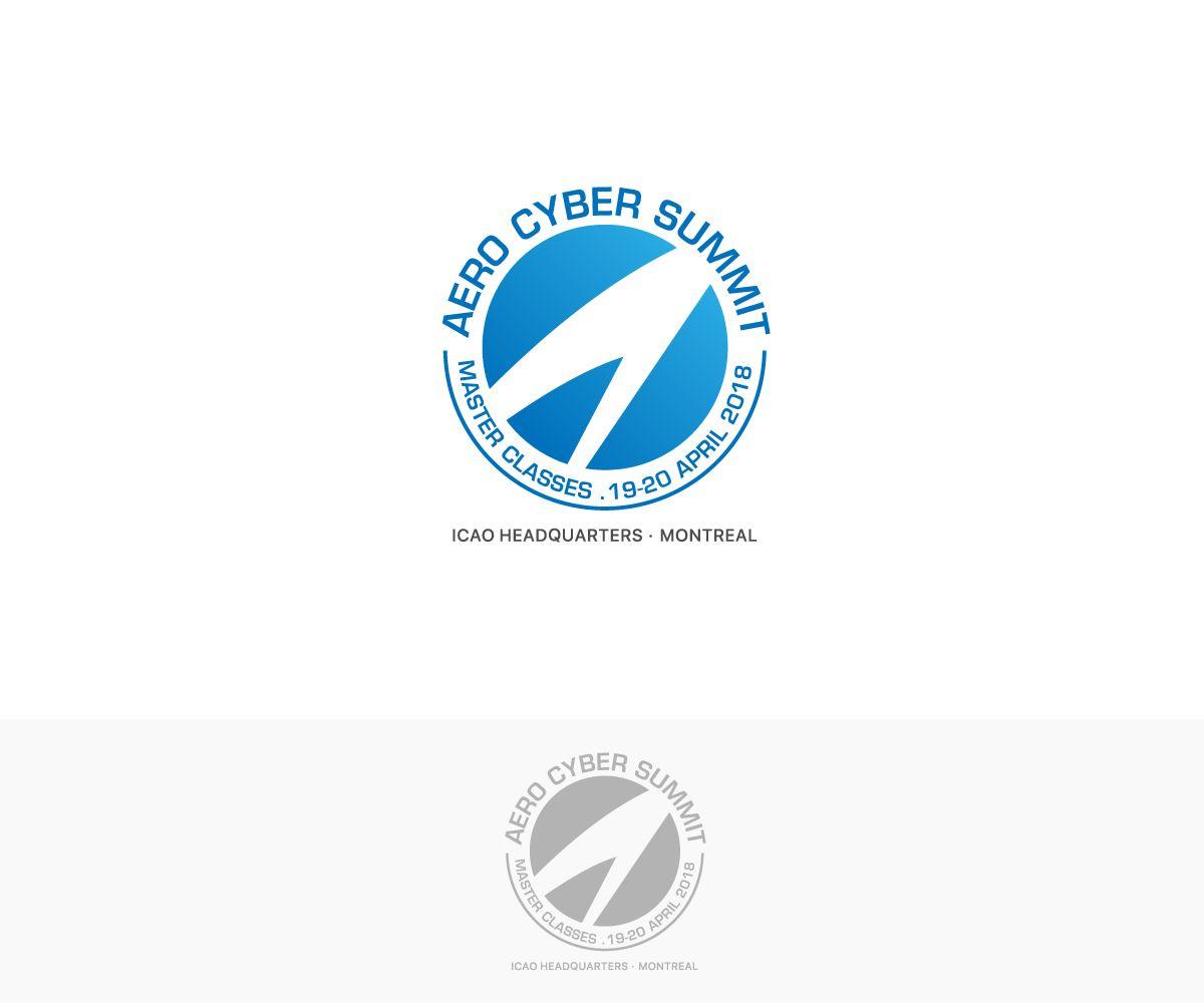 ICAO Logo - Serious, Professional, Aero Logo Design for AERO CYBER SUMMIT