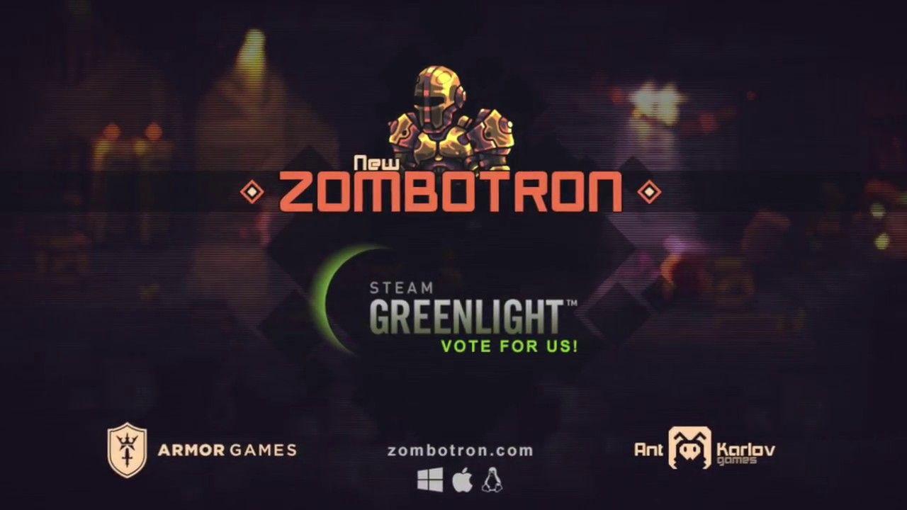 Zombotron Logo - Steam Greenlight :: Zombotron