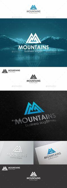 Mountainscape Logo - 65 Best Mountain Logos images in 2015 | Mountain logos, Corporate ...