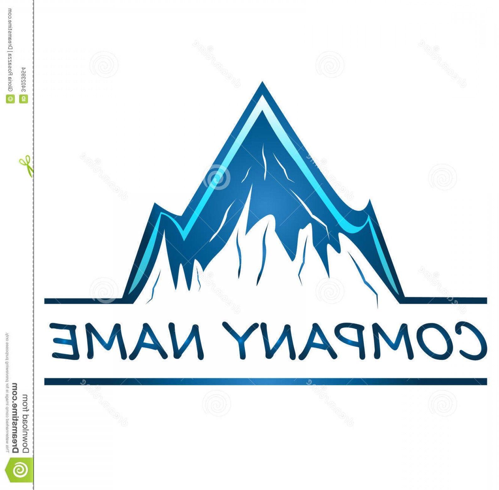 Mountainscape Logo - Stock Image Mountains Logo Company Name Design Image