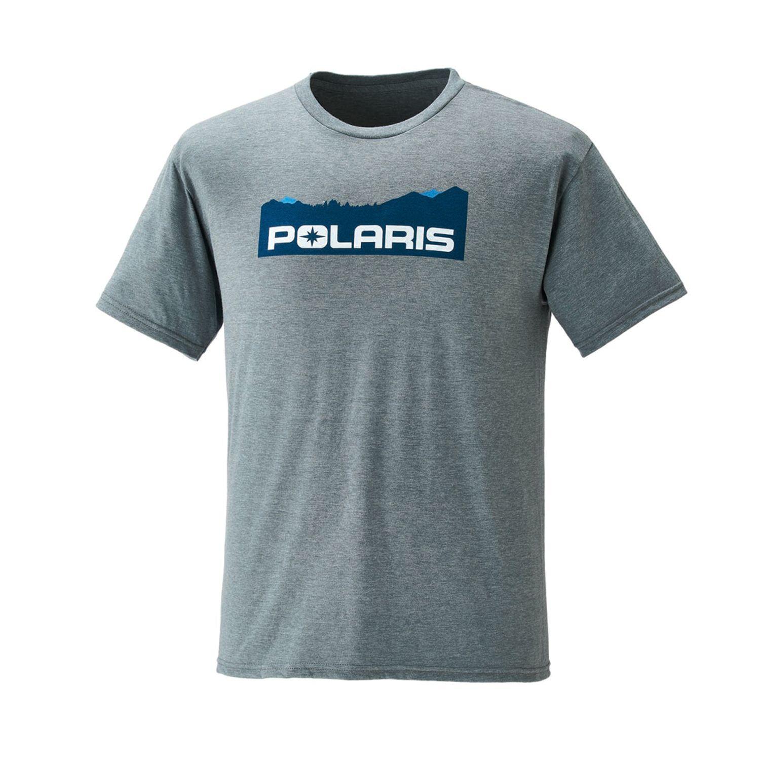 Mountainscape Logo - Men’s Mountain Scape Graphic T Shirt With Polaris® Logo