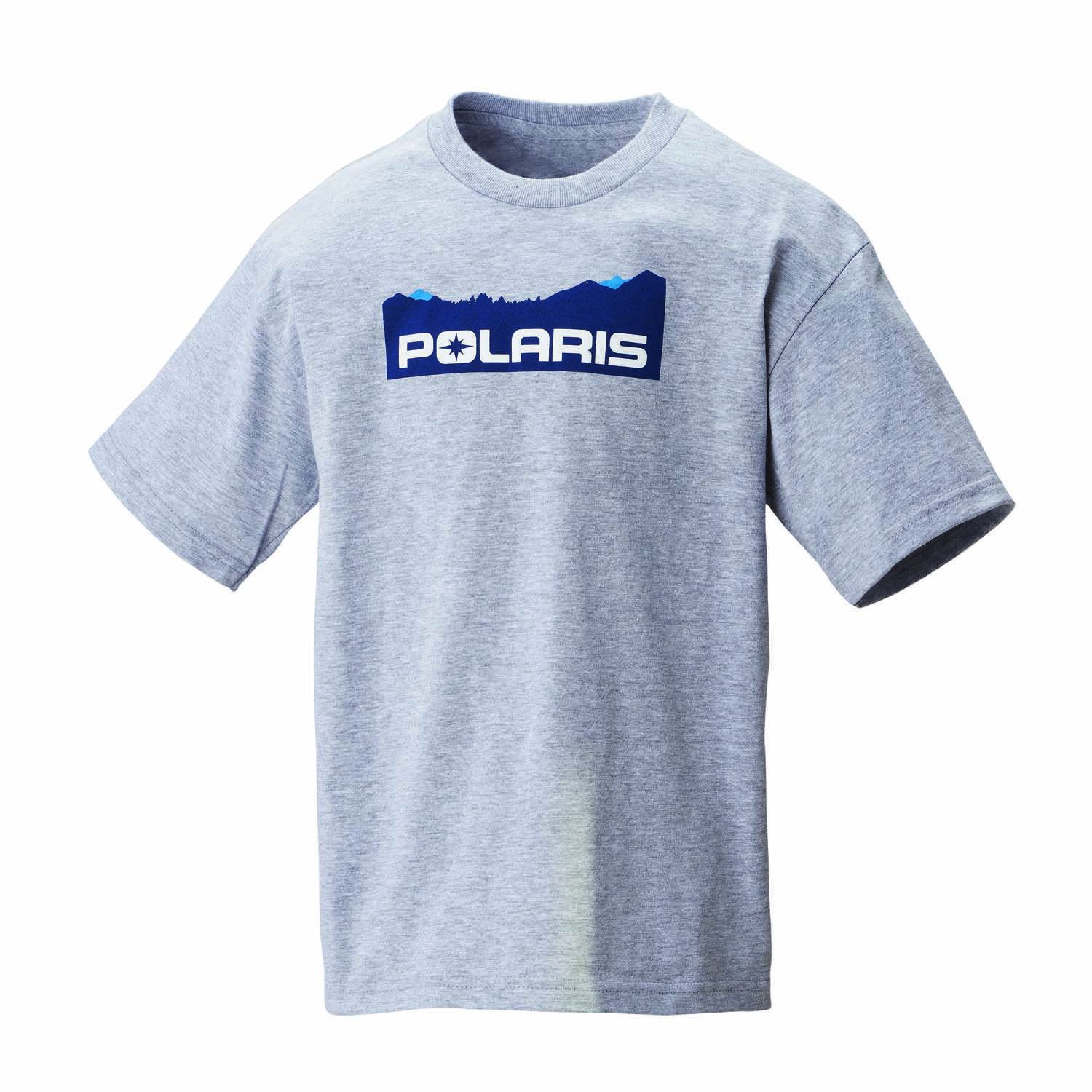 Mountainscape Logo - Youth Mountain Scape Graphic T Shirt With Polaris® Logo