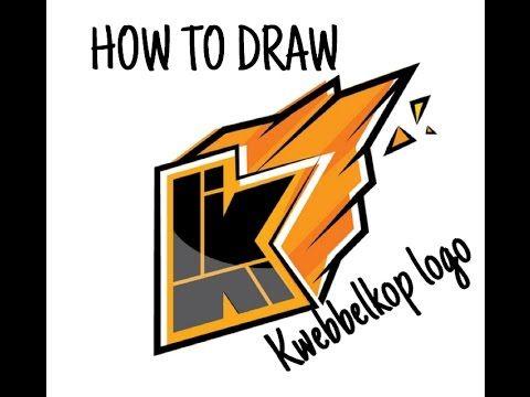 Kwebblekop Logo - How to draw the Kwebbelkop logo (Time Lapse)