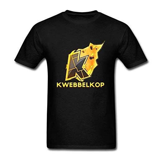 Kwebblekop Logo - Amazon.com: ZuiDeup Men's Kwebbelkop Logo T shirts: Clothing