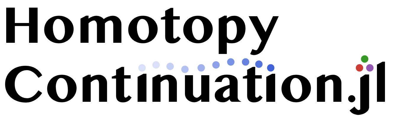 Continuation Logo - Introduction · Homotopy Continuation