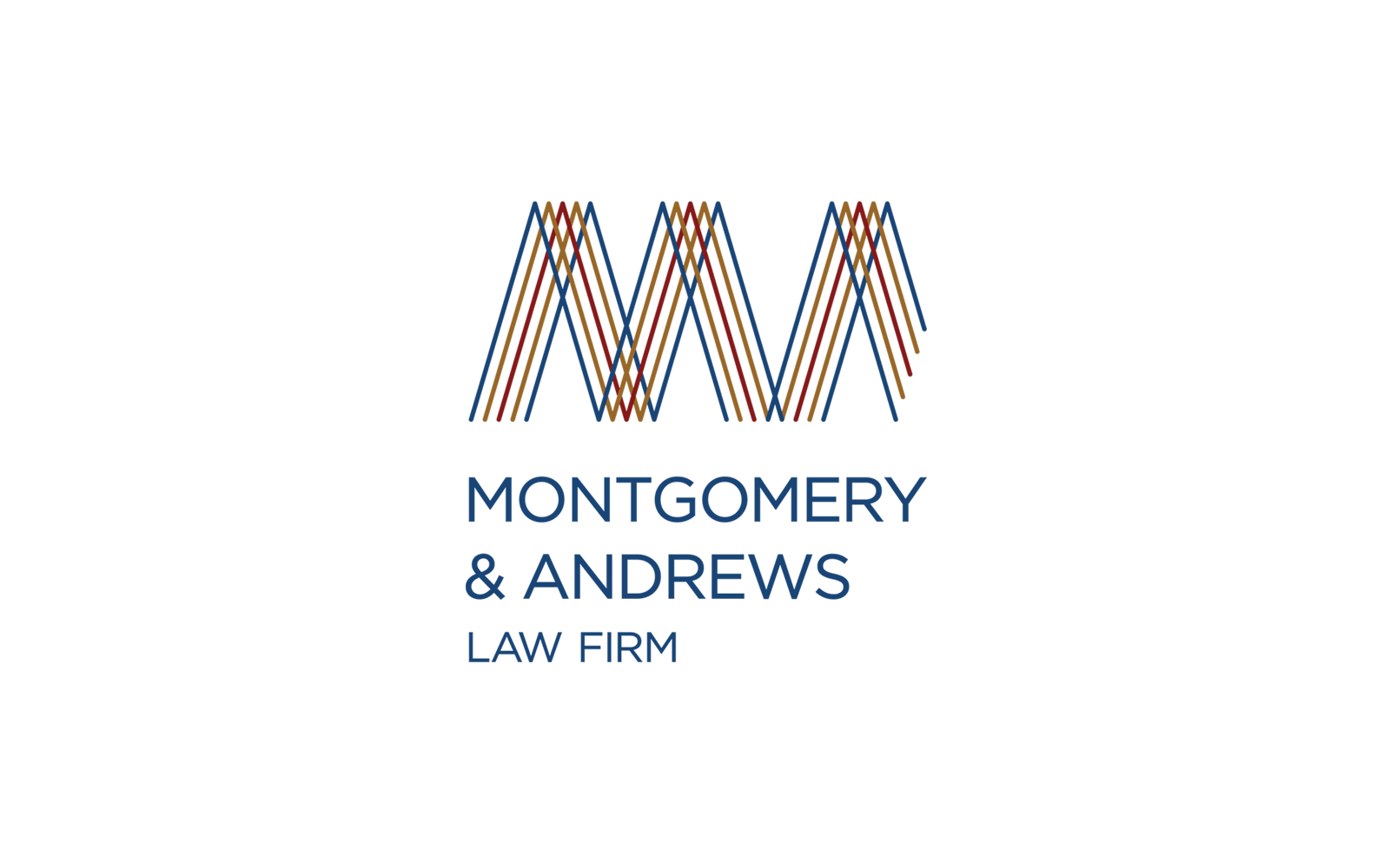 Continuation Logo - Montgomery & Andrews Law Firm Logo - Rinse Design