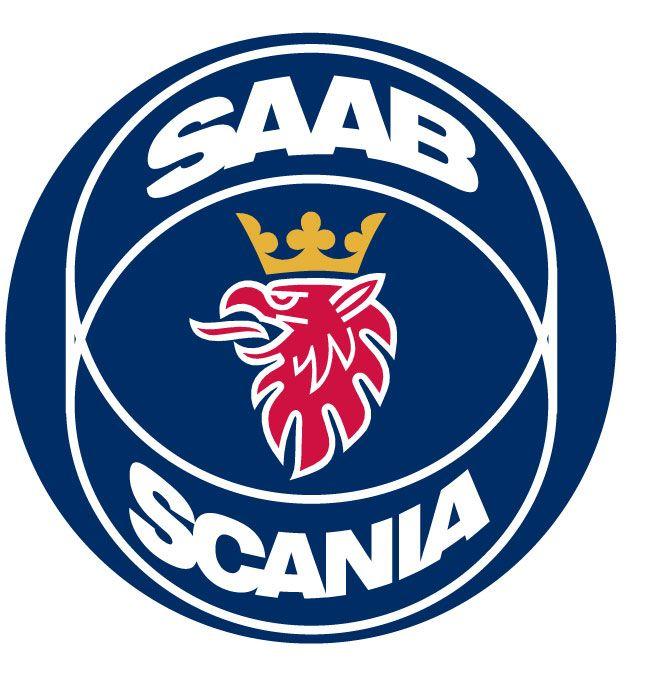 Saab-Scania Logo - Rare Saab / Scania logo | Car add/ logos | Saab automobile ...
