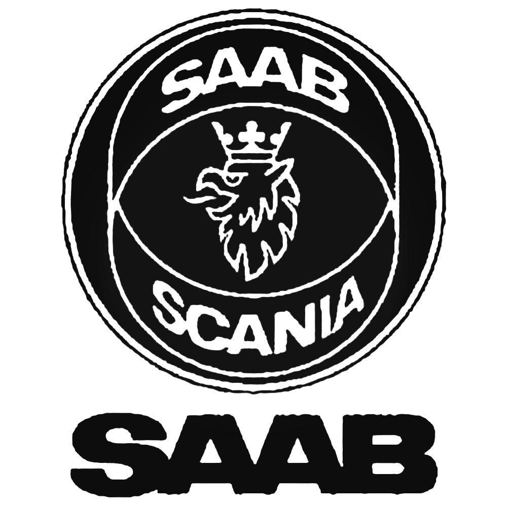 Saab-Scania Logo - Saab Scania Logo Decal Sticker