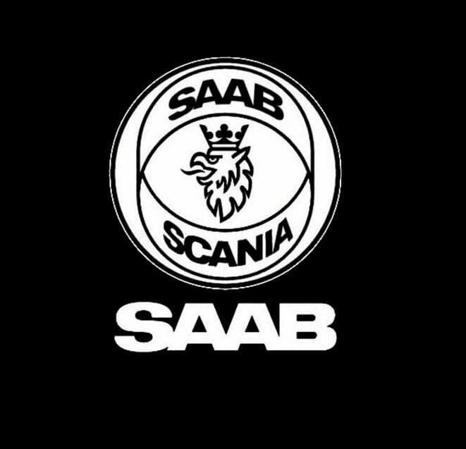 Saab-Scania Logo - Saab Scania Window Decal Sticker A2